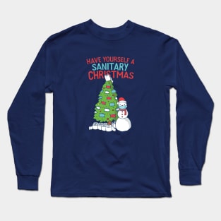 Have Yourself a Sanitary Christmas Long Sleeve T-Shirt